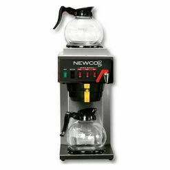 Newco 101849 - FC-3S Plumbed Coffee Brewer, 3 Warmers, 120V, 8-1/2"W x 16-3/8"D x 18-1/2"H