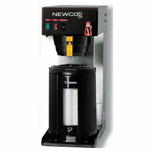 Newco 101893 - FC-LD Coffee Brewer, Plumbed, W/Flow Washer, 120V, 8-1/2"W x 16-3/8"D x 21-1/4"H
