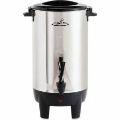Coffee Pro CP30 Percolating Urn, 30 Cup, Stainless Steel, 110V