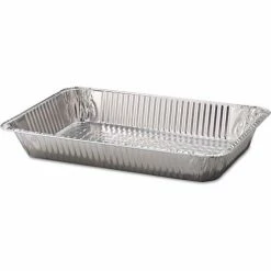 Boardwalk® BWKSTEAMFLDP Full Size Steam Table Pan, Aluminum , 50/Case