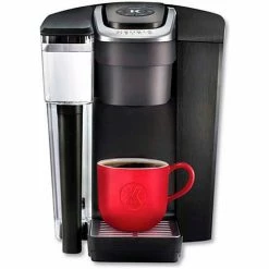 Keurig K1500 - Single Cup Brewer, Black/Silver, Auto Off Control
