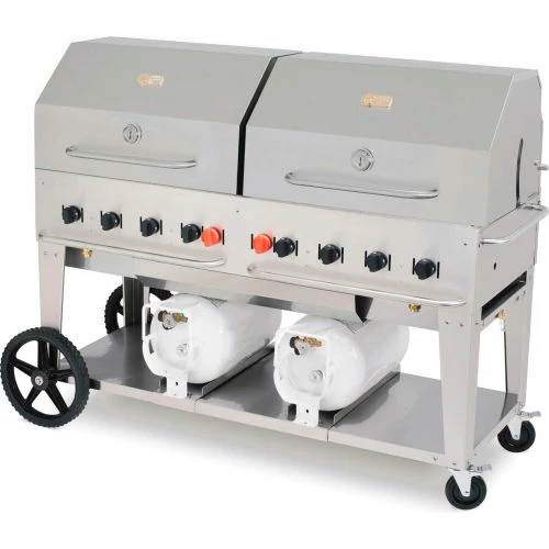 Crown Verity ® CV-CCB-72RDP, Liquid Propane, 72" Club Grill