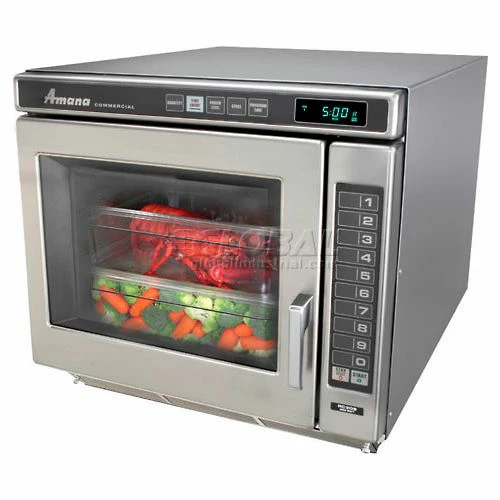 Amana® RC17S2, Commercial Microwave, 1.0 Cu. Ft., 1700 Watt, Keypad
