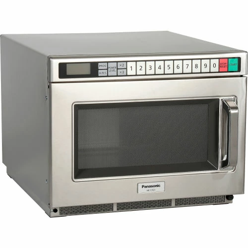 Panasonic® NE-17521, Commercial Microwave, 0.6 Cu. Ft., 1700 Watt, TouchPad