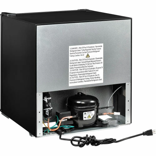 Nexel® Mini Refrigerator/Freezer, Black, 1.7 Cu. Ft. - Image 9