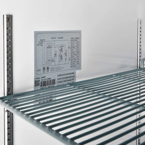 Nexel® Reach-in Refrigerator, 1 Door, 29"Wx32-1/4"Dx82-1/2"H, 23 Cu. Ft. - Image 12