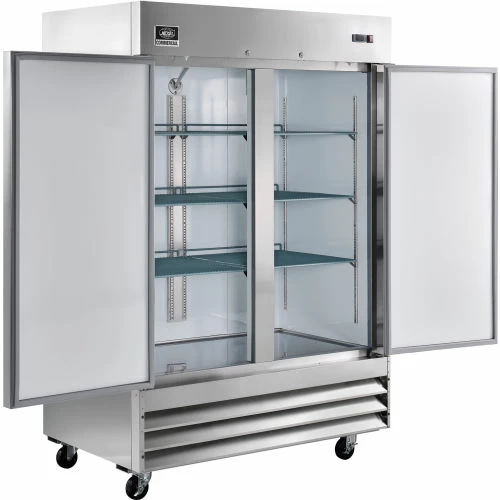 Nexel® Reach-in Refrigerator, 2 Door, 54"Wx32-1/4"Dx82-1/2"H, 47 Cu. Ft. - Image 2