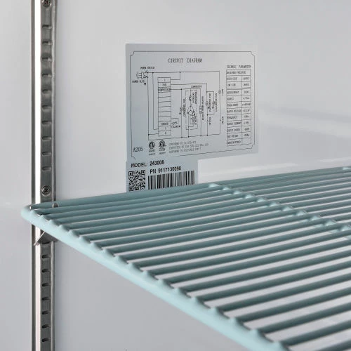 Nexel® Reach-in Refrigerator, 2 Door, 54"Wx32-1/4"Dx82-1/2"H, 47 Cu. Ft. - Image 11