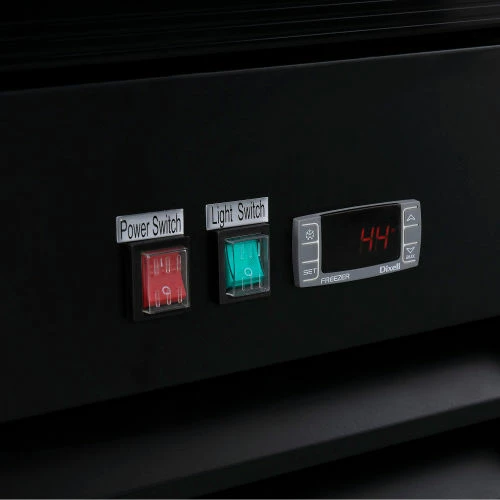 Nexel® Ice Merchandiser, 2 Swing Glass Doors, 45 Cu. Ft. - Image 5