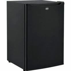 Nexel® Compact Upright Freezer, Solid Door, 3.1 Cu. Ft., Black
