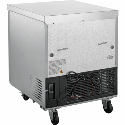 Nexel® Undercounter Freezer, Solid Door, 5.5 Cu. Ft., Stainless Steel - Image 4