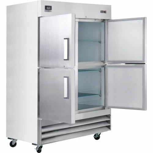 Nexel® Reach In Split Door Refrigerator, 4 Solid Doors, 47 Cu. Ft. - Image 2