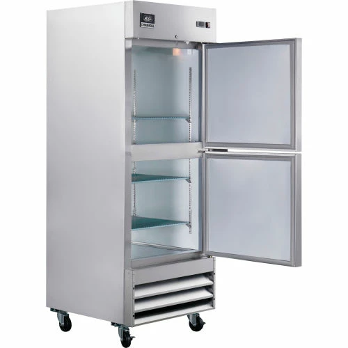 Nexel® Reach In Split Door Freezer, 2 Solid Doors, 23 Cu. Ft. - Image 2