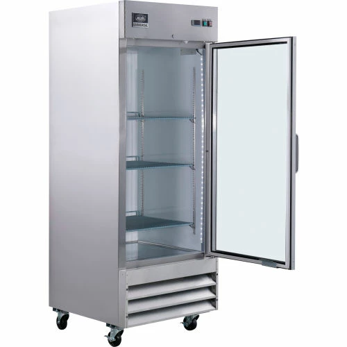 Nexel® Reach In Refrigerator, Glass Door, 23 Cu. Ft. - Image 2