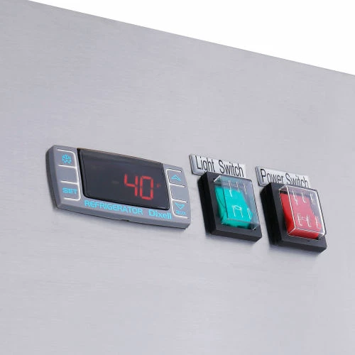 Nexel® Reach In Refrigerator, Glass Door, 23 Cu. Ft. - Image 5