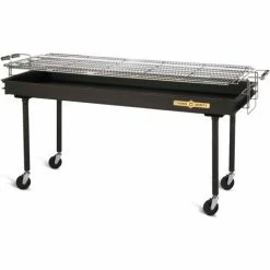 Crown Verity® CV-BM-60, Charcoal Grill, 60"L Grill Surface