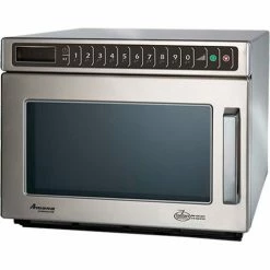 Amana® HDC212, Commercial Microwave, 0.6 Cu. Ft., 2100 Watt, Keypad