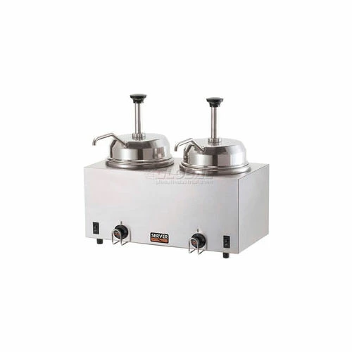 Server Products Server 81230, Twin Warmer w/ Pumps