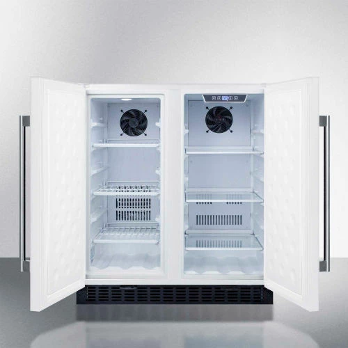 Summit Appliance Frost-Free Refrigerator-Freezer, White, 5.4 Cu. Ft. Capacity - Image 2