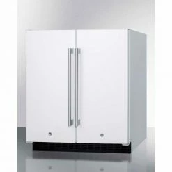 Summit Appliance Frost-Free Refrigerator-Freezer, White, 5.4 Cu. Ft. Capacity
