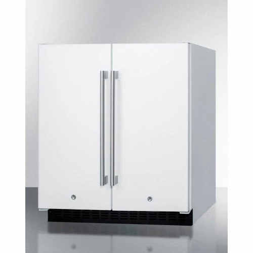 Summit Appliance Frost-Free Refrigerator-Freezer, White, 5.4 Cu. Ft. Capacity