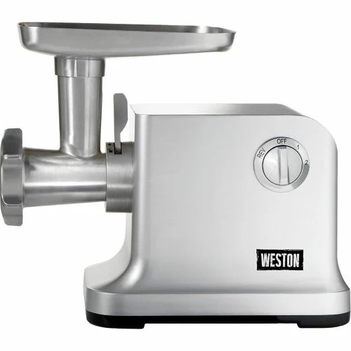 Weston® 33-1301-W, #12 Electric Meat Grinder & Sausage Stuffer, 750 Watt