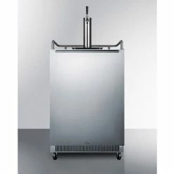 Summit Appliance Summit-Undercounter Beer Dispenser, Built-In Use, No-Frost, S/S Door, Digital Thermostat