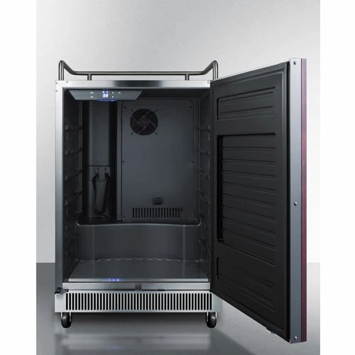 Summit Appliance Summit-Undercounter Beer Dispenser, Built-In Use, No-Frost, Digital Thermostat