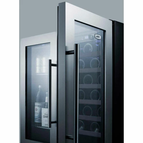 Summit Appliance Summit-Built-In Undercounter Dual Zone Wine & Beverage Cooler W/Locks, 30" Wide - Image 5