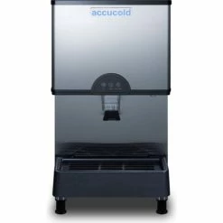 Summit Appliance Accucold Ice And Water Dispenser, Air Cooled, Makes Up To 282 Lbs./Day