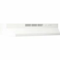 Broan 412401 24 Inch Range Hood, Non-ducted, 2-Speed Rocker, Light