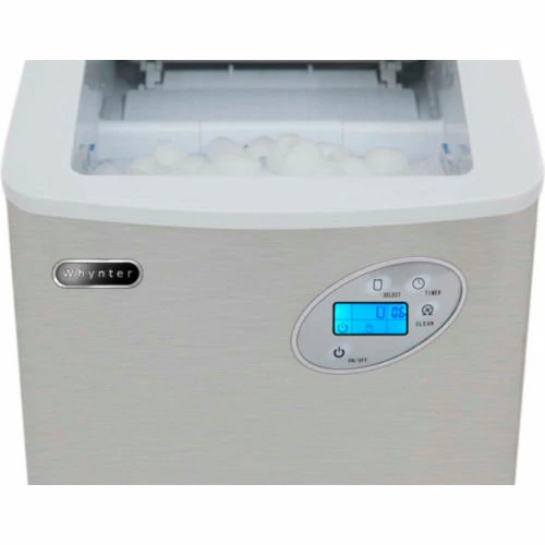 Whynter IMC-490SS - Ice Maker, Portable, Stainless Steel, Makes 49 Lbs. Per Day - Image 4