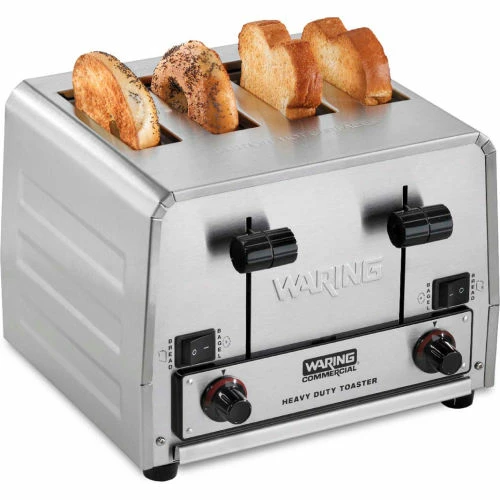 Waring Commercial Toaster 4 Slice, Heavy Duty, 11-1/2x10-1/2x9 - Image 2