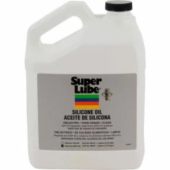 SuperLube Super Lube Silicone Oil, 5000 cSt, 1 gal. Bottle, Clear - Pkg Qty 4