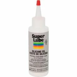 SuperLube Super Lube Silicone Oil, 5000 cSt, 4 oz Bottle, Clear - Pkg Qty 6