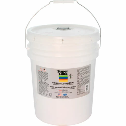 SuperLube Super Lube® Fire Resistant Non-Flammable Hydraulic Oil, 5 Gallon Pail - 86050