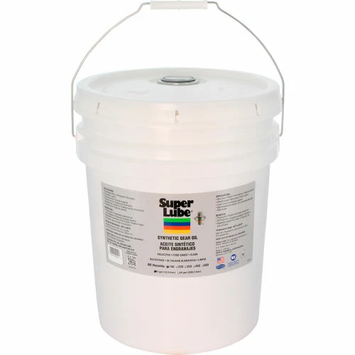 SuperLube Super Lube® Synthetic Gear Oil ISO 150, 5 Gallon Pail - 54105