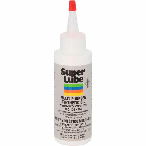 SuperLube Super Lube® Oil With PTFE High Viscosity, 4 oz. Bottle - 51004 - Pkg Qty 6