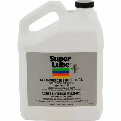 SuperLube Super Lube® Oil With PTFE High Viscosity, 1 Gallon Bottle - 51040 - Pkg Qty 4