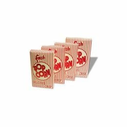 BenchMark USA 41549 Closed Top Popcorn Boxes 0.75 oz, 100 Boxes Per Pack