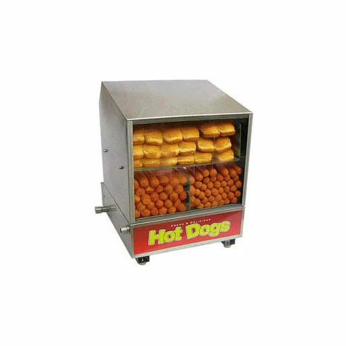 Benchmark USA 60048, Dog Pound Hotdog Steamer/Merchandiser, 164 Hot Dogs/36 Buns 120V