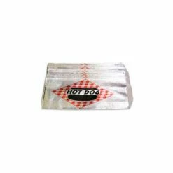 Benchmark USA 68002, Hot Dog Bags, Foil, 1,000/Case