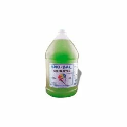 Benchmark USA Snow Cone Syrups - Green Apple - Pkg Qty 4