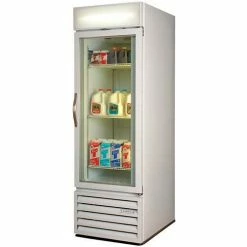 Beverage Air One Door Glass Door Merchandiser Refrigerator, 27-1/4"W - MMR23HC-1-W