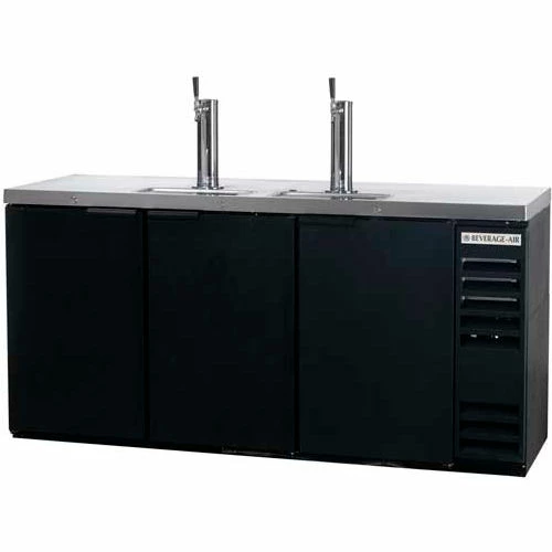 Beverage Air® DD72HC-1-B Draft Direct Draw Dispensers 23" Base DD Series, 72"W