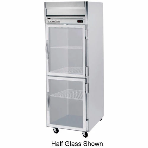 Beverage Air® HRS1HC-1G Reach In Refrigerator 24 Cu. Ft. Stainless Steel