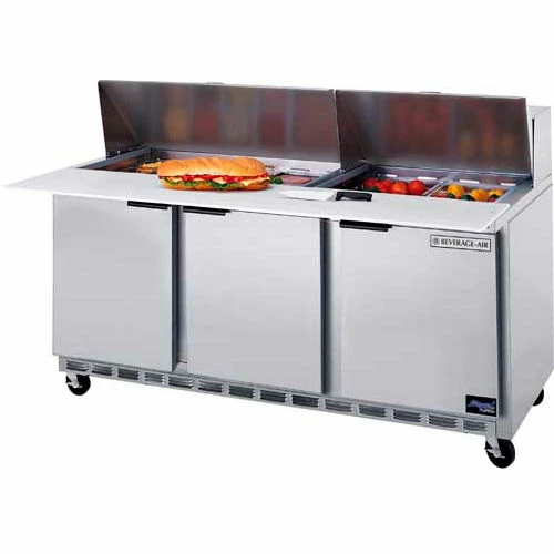 Beverage Air Food Prep Tables SPE72 Elite Series Cutting Top, 72"W - SPE72HC-12C