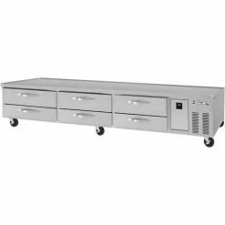 Beverage Air Refrigerated Chef Bases w/ 6 Drawers WTRCS112 Series, 112"W - WTRCS112HC-1