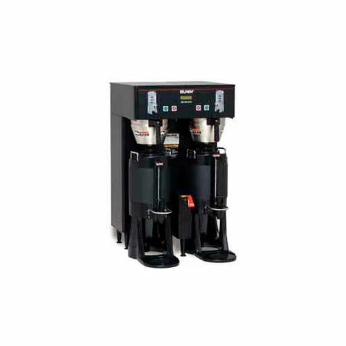 Bunn Brewwise® Dual Thermofresh® DBC® Brewer, 120/240V Black Flk