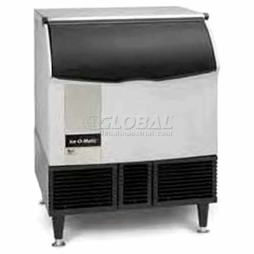Ice-O-Matic Cube Ice Maker, Undercounter, Water-Cooled, Approx 356 Lb Production Full Size Cube